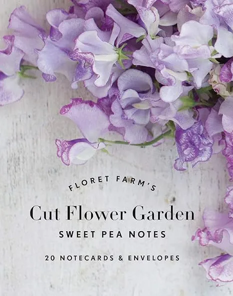 Floret Farm:  Sweet Pea Notecards